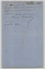 Ernest Baroche - Lettre autographe sign&eacute;e - Affaire du Trent, Judah Benjamin. Ernest Baroche