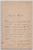 Gustave Charpentier - Lettre autographe sign&eacute;e - Recommandation musicien, Louise. Gustave Charpentier