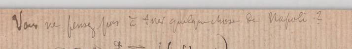 Gustave Charpentier - Lettre autographe sign&eacute;e - Recommandation musicien, Louise. Gustave Charpentier