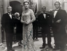 Ingrid Bergman - Photographie originale d'&eacute;poque sign&eacute;e - "The Visit" - 1964. Ingrid Bergman
