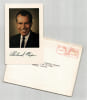Richard Nixon - Photographie sign&eacute;e - Collection Claude Armand - 1968. Richard Nixon