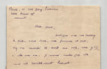 Daniel Rops - Lettre autographe sign&eacute;e - 1928. Daniel Rops (Daniel-Rops)