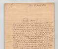 Auguste Rolland - Lettre autographe sign&eacute;e &agrave; Pierre-Joseph Proudhon - 6p. - 1861. Auguste Rolland