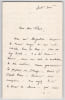 Gaston Boissier - Lettre autographe sign&eacute;e &agrave; Paul Meyer - Acad&eacute;mie Fran&ccedil;aise. Gaston Boissier