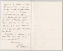 Gaston Boissier - Lettre autographe sign&eacute;e &agrave; Paul Meyer - Acad&eacute;mie Fran&ccedil;aise. Gaston Boissier