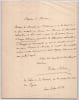 Victor Bohain - Lettre autographe sign&eacute;e - L'Europe litt&eacute;raire - 1832. Victor Bohain