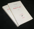 L'improviste, Tome 1 et 2 - EO 1/26 et 1/25 - Envois sign&eacute;s - 1980-85. Jacques R&eacute;da