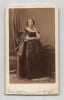 Photographie d'&eacute;poque format carte de visite de Madame Nathaniel de Rothschild par Disd&eacute;ri & Cie - XIX&egrave;me si&egrave;cle. Disd&eacute;ri & Cie