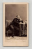 Photographie d'&eacute;poque format carte de visite de Charles Gounod (compositeur) par Disd&eacute;ri - XIX&egrave;me si&egrave;cle. Disd&eacute;ri