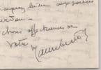 Jean-Fran&ccedil;ois No&euml;l - Lettre autographe sign&eacute;e &agrave; l'abb&eacute; Morel - Occupation 1944. Jean-Fran&ccedil;ois No&euml;l