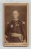 Photographie d'&eacute;poque format carte de visite de l'Amiral Am&eacute;d&eacute;e Courbet par Eug&egrave;ne Appert (Paris) - XIX&egrave;me si&egrave;cle. Eug&egrave;ne Appert