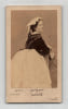 Photographie d'&eacute;poque format carte de visite de Mademoiselle Georgeot (actrice) par Disd&eacute;ri - XIX&egrave;me si&egrave;cle, Second Empire. Disd&eacute;ri