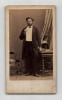 Photographie d'&eacute;poque format carte de visite d'Albert Geoffroy Saint-Hilaire (zoologiste) par Disd&eacute;ri - Second Empire, XIXe. Disd&eacute;ri