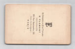 Photographie d'&eacute;poque format carte de visite (paysage) - La Mort de l'Empereur Napol&eacute;on III par E. Flamant. E. Flamant
