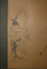 Dessin encre - &Eacute;cole japonaise anonyme - Singe, pin et oiseaux - XIXe si&egrave;cle. &Eacute;cole japonaise anonyme