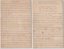 Armand Silvestre - Hommage au Pr&eacute;sident Paul Kruger - Manuscrit autographe sign&eacute; - Sous les &Eacute;toiles. Armand Silvestre