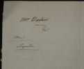 F&eacute;lix-Auguste Duvert - Lettre autographe sign&eacute;e au Roi Louis-Philippe Ier - 1830. F&eacute;lix-Auguste Duvert