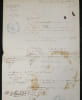 Guerre de Crim&eacute;e - Souscription burlesque de l'&Eacute;tat-Major du 2e Corps en faveur d'Alexandre Protais, peintre militaire - 1855. &Eacute;tat-Major du 2e Corps ...