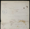Guerre de Crim&eacute;e - Souscription burlesque de l'&Eacute;tat-Major du 2e Corps en faveur d'Alexandre Protais, peintre militaire - 1855. &Eacute;tat-Major du 2e Corps ...