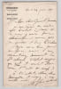 Fran&ccedil;ois Certain de Canrobert - Lettre autographe sign&eacute;e - Aide de camp &agrave; Grenoble - 1869. Fran&ccedil;ois Certain de Canrobert, mar&eacute;chal de France