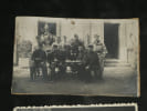 Lot de 7 photos anciennes - sc&egrave;nes de vie, militaria et h&ocirc;tellerie, 1910/1930. 