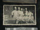Lot de 7 photos anciennes - sc&egrave;nes de vie, militaria et h&ocirc;tellerie, 1910/1930. 