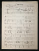 Partition manuscrite &laquo; J'attendrais &raquo; - Dino Olivieri - Archives Andr&eacute; Claveau. Dino Olivieri (musique), Louis Poterat (paroles)