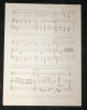 Partition manuscrite &laquo; J'attendrais &raquo; - Dino Olivieri - Archives Andr&eacute; Claveau. Dino Olivieri (musique), Louis Poterat (paroles)