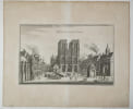 &Eacute;cole hollandaise (anonyme) - Notre-Dame de Paris, gravure au burin - XVIIe s.. &Eacute;cole hollandaise (anonyme)