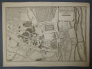 Nicolas de Fer - Plan grav&eacute; des ch&acirc;teaux de Saint-Germain-en-Laye - 1705. Nicolas de Fer