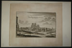 Matth&auml;us Merian – Vue grav&eacute;e de Notre-Dame de Paris depuis la Tournelle – 1655. Matth&auml;us Merian
