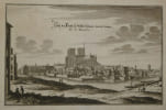 Matth&auml;us Merian – Vue grav&eacute;e de Notre-Dame de Paris depuis la Tournelle – 1655. Matth&auml;us Merian
