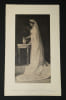 Photographie d'&eacute;poque - Portrait d'une Grande-Duchesse de Russie en tenue de cour - Fin XIXe / D&eacute;but XXe si&egrave;cle. 