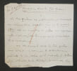 Granier de Cassagnac - Manuscrit autographe sign&eacute; - Sur le P&egrave;re Ventura. Granier de Cassagnac