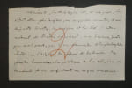 Granier de Cassagnac - Manuscrit autographe sign&eacute; - Sur le P&egrave;re Ventura. Granier de Cassagnac