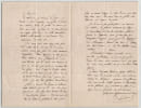 Eug&egrave;ne REBOUL - Lettre autographe sign&eacute;e - Edmond About - Assurance - 1864. Eug&egrave;ne REBOUL