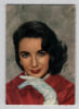 Elizabeth Taylor - Photographie en couleurs sign&eacute;e - Portrait en buste - XX&egrave;me. Elizabeth Taylor