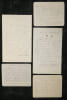 Albert Maignan - Lot de 5 lettres autographes sign&eacute;es - Comit&eacute;s, jury - 1894-96. Albert Maignan
