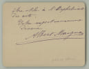 Albert Maignan - Lot de 5 lettres autographes sign&eacute;es - Comit&eacute;s, jury - 1894-96. Albert Maignan