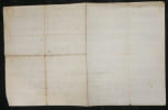 5 documents militaires et maritimes - Cong&eacute; de marine royal - G&eacute;n&eacute;ral Brenier. 