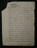Auvergne Bourbonnais - 4 actes manuscrits - Saint-Flour, Salbrune - 1640-1693. 