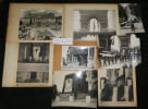 De Gaulle - La lib&eacute;ration - 10 photographies dont 2 de presse L.A.P.I., 2 planches. 