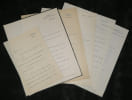 Pierre Benoit - 6 lettres autographes sign&eacute;es - Voyages, Acad&eacute;mie - 1951-1960. Pierre Benoit