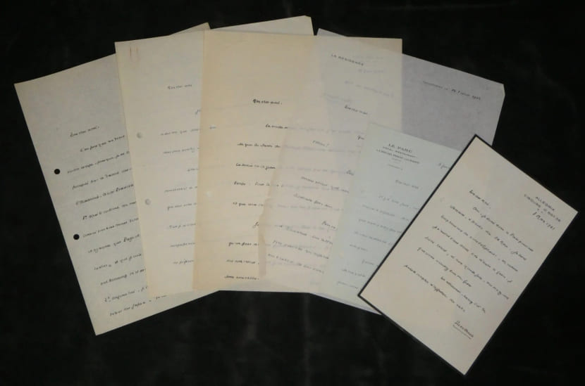 Pierre Benoit - 6 lettres autographes sign&eacute;es - Madagascar & Acad&eacute;mie 1951-1961. Pierre Benoit