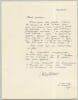 Emmanuel Robl&egrave;s - Lettre autographe sign&eacute;e - Alger, sur une photo - v. 1955-56. Emmanuel Robl&egrave;s