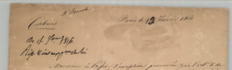&Eacute;lie Decazes - Lettre sign&eacute;e - Loi d'amnistie, Police g&eacute;n&eacute;rale - 1816. &Eacute;lie Decazes
