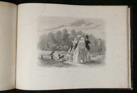 Vie élégante de la Société Parisienne, Dessins de Compte-Calix gravés sur acier. François-Claudius Compte-Calix