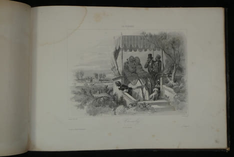 Vie élégante de la Société Parisienne, Dessins de Compte-Calix gravés sur acier. François-Claudius Compte-Calix