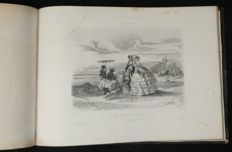 Vie élégante de la Société Parisienne, Dessins de Compte-Calix gravés sur acier. François-Claudius Compte-Calix