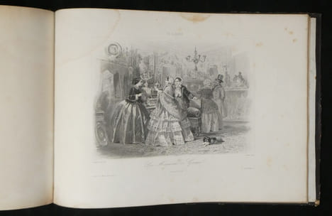 Vie élégante de la Société Parisienne, Dessins de Compte-Calix gravés sur acier. François-Claudius Compte-Calix